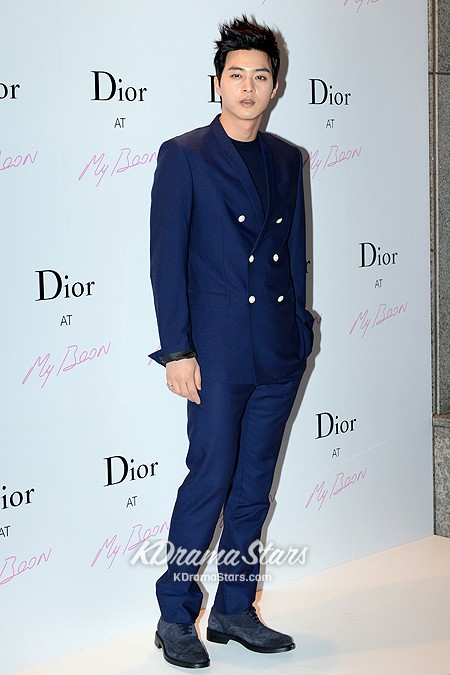 Kim Ji Hoon attends Dior 2013 Pop Up Project [PHOTOS] | KDramaStars