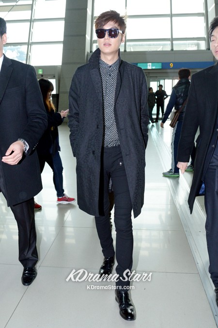 Lee Min Ho Leaving to Taiwan for Commercial Filming [PHOTOS] | KDramaStars