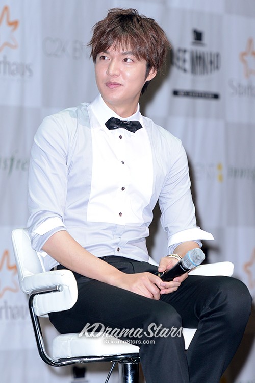 Lee Min Ho Talk Concert "My Everything" Press Conference on May 25