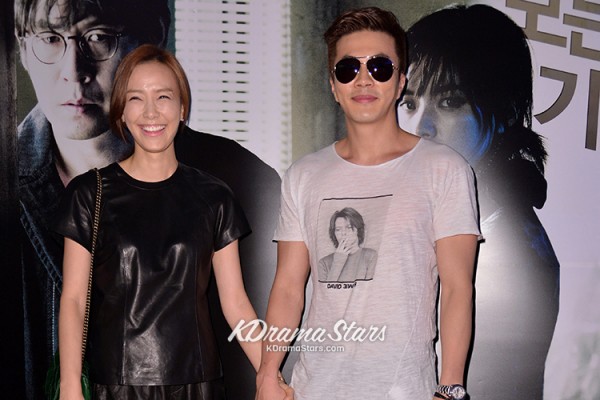 Kwon Sang Woo, and Wife Son Tae Young Attend the VIP Premiere of Movie