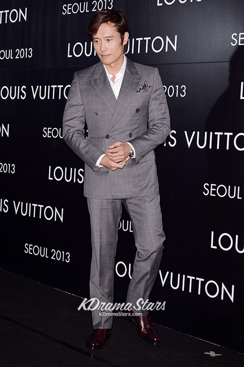 Photo] Lee Byung Heon at a Louis Vuitton store opening ceremony