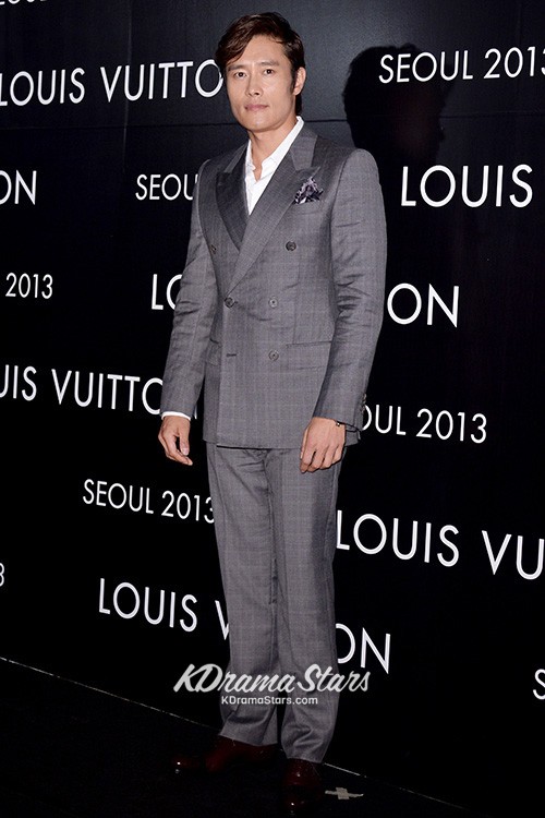 Photo] Lee Byung Heon at a Louis Vuitton store opening ceremony