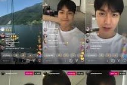 Lee Minho Had His IG Live Teased Fans for Upcoming Drama