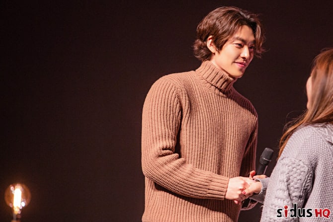 Fun Details And Photos From Kim Woo Bin S Recent Fan Meeting Heartwarming Speech Kdramastars