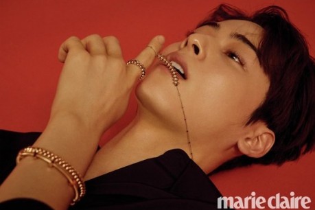 Cha Eun-woo Shows Various Charms in Marie Claire May Issue