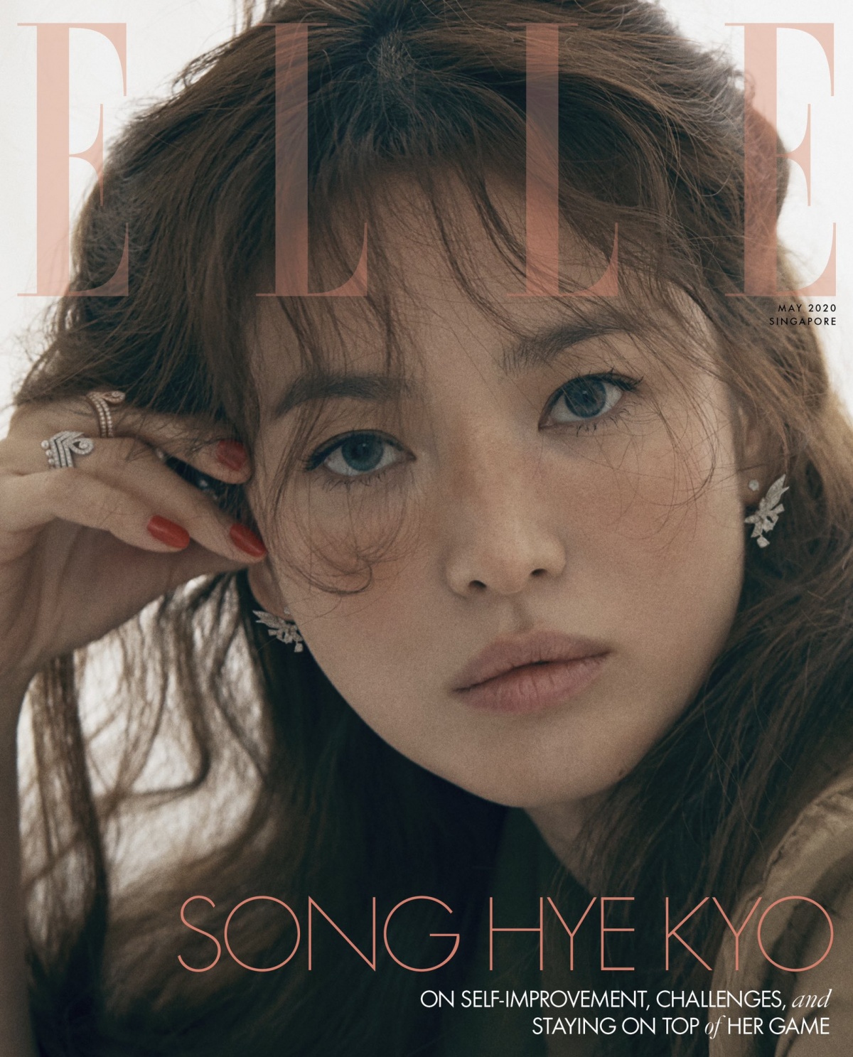 Song Hye Kyo Flashes Ageless Beauty On The Cover Of Elle Singapore Kdramastars