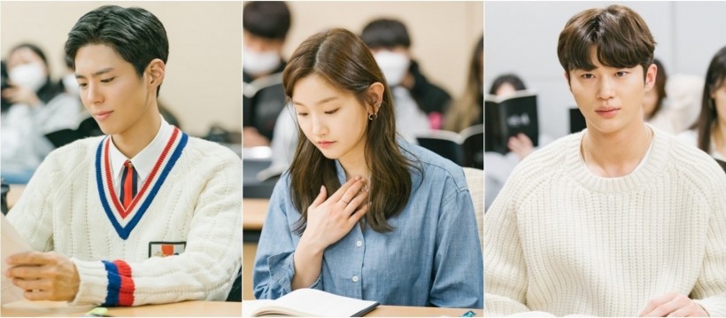 WATCH: LEAD CAST Park Bo Gum, Park So Dam, Byun Woo Seok, And More Excited At Script Reading for New Drama.