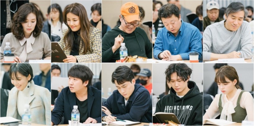 Watch: LEAD CAST Park Bo Gum, Park So Dam, Byun Woo Seok, And More Excited At Script Reading for New Drama.