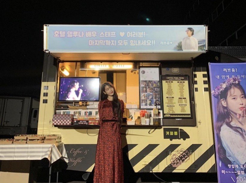 Coffee and Food Trucks Sent by Fellow Celebrities and Fans