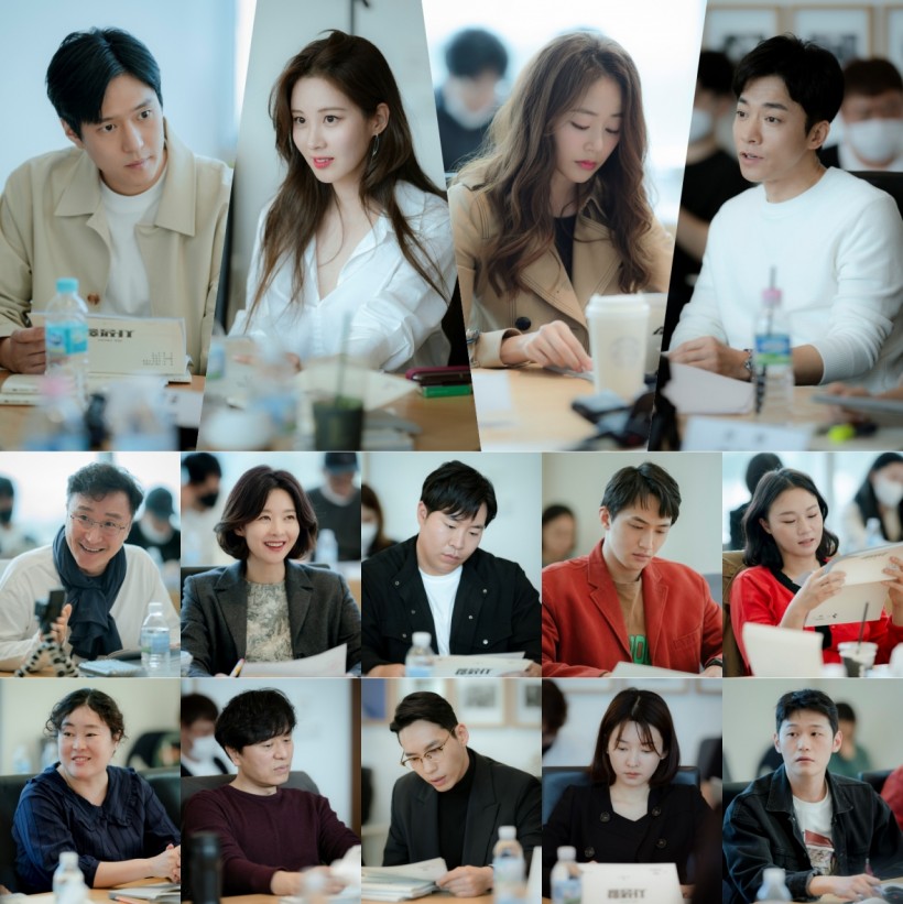 Seohyun, Go Kyung Pyo Present At Their First Script Reading For Their Upcoming Drama “Private Life”