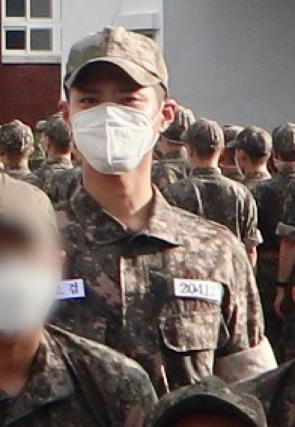 Park Bo Gum Looks Fine in His Military Uniform + Check Out The Photos ...