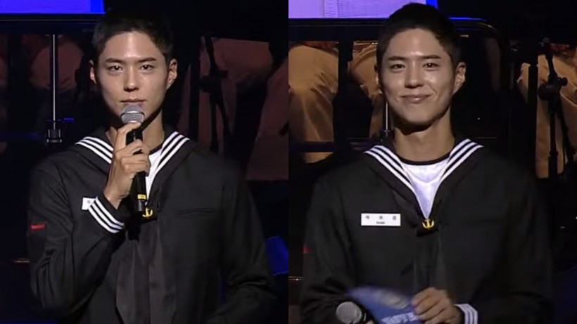 Park Bo Gum Promotes His Projects While Hosting Navy Concert
