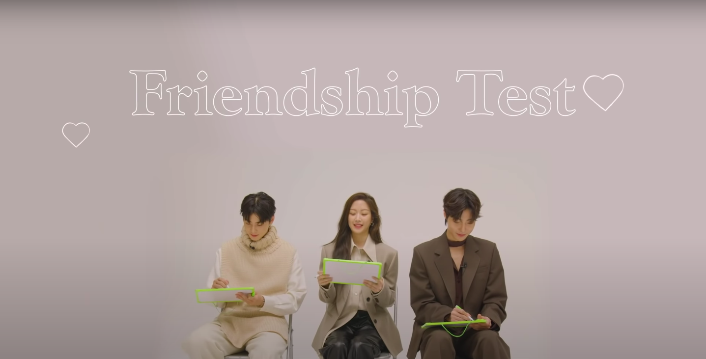 Who Knows Me Best: 'True Beauty' Cast Cha Eun Woo, Moon Ga Young, and Hwang  In Yeop Test their Friendship