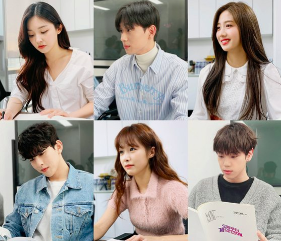 Contract Relationship Starting Today' Starring Lee Shi Wooa and Shin Hyung  Seung Holds 1st Script Reading | KDramaStars