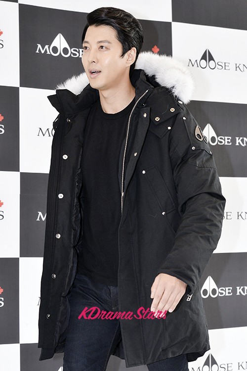 Lee Dong Gun Attends MOOSE KNUCKLES Launching Event [August 30