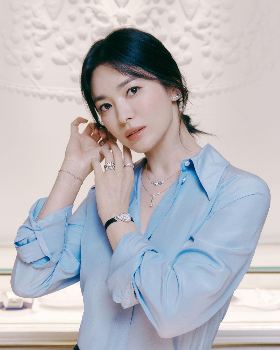 Song Hye Kyo Looks Stunning In Her Latest Jewelry Advertisement Photos Kdramastars