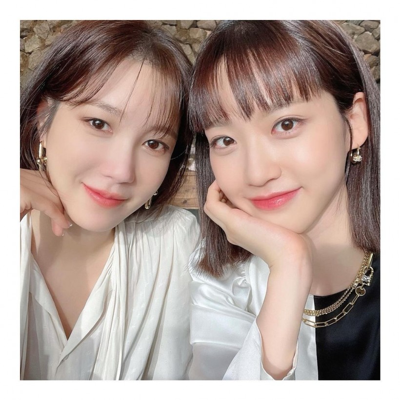 Lee Ji Ah and Han Ji Hyun 