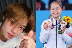 Actor Park Ji Hoon and 2020 Summer Olympics Bronze Medalist Yeo Seo Jeong