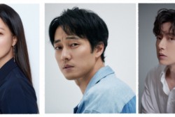 Actors Kim Hee Sun, So Ji Sub, and Park Hae Jin