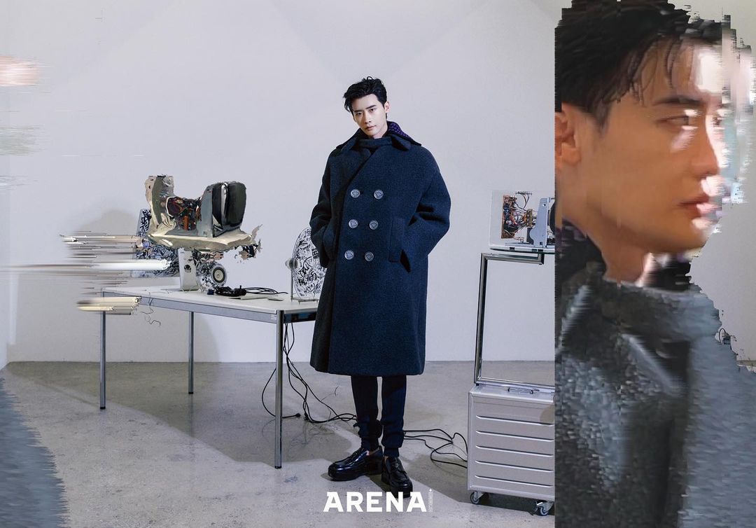 Lee Jong Suk Stuns in Prada's 2021 Fall/Winter Collection for Arena Homme+  Korea + Talks About 'Decibel' and 'Big Mouth' | KDramaStars