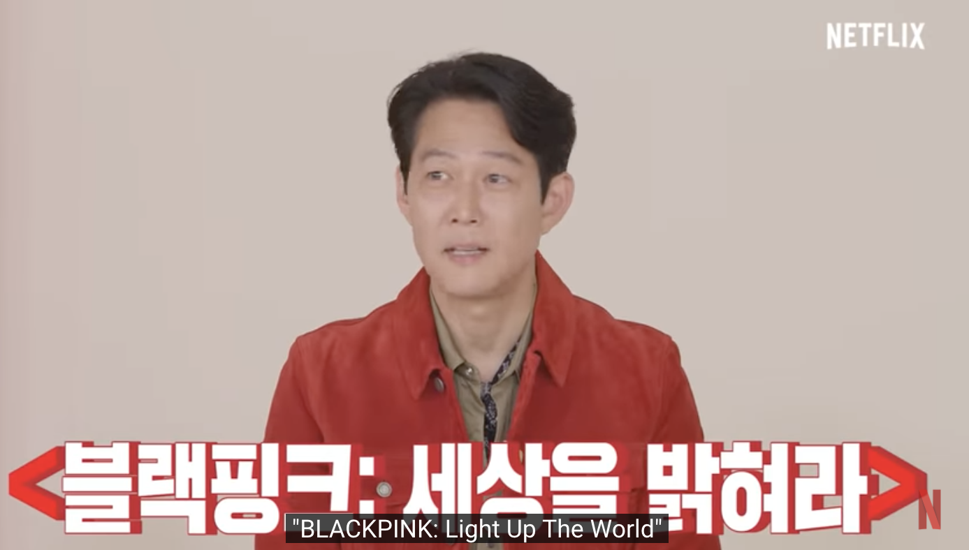 Squid Game' Actor Lee Jung Jae Starstruck by BLACKPINK's Jennie +