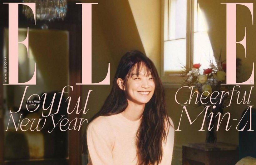 Shin Min Ah Looks Vibrant and Gorgeous in New Elle Korea Cover + Talks About Her Upcoming Kdrama ‘Our Blues’ with Kim Woo Bin