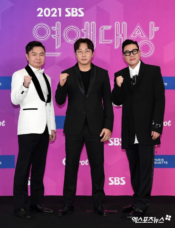 2021 SBS Entertainment Awards Winners Lee Seung Gi, Shin Dong Yup