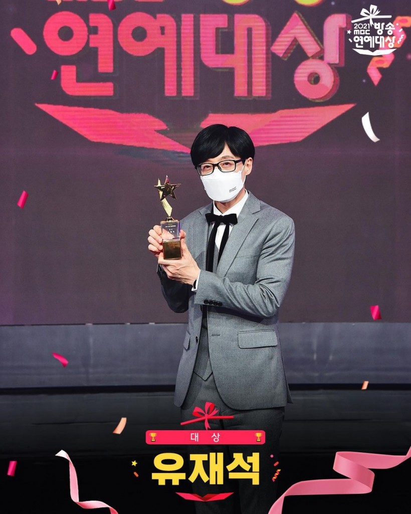 Yoo Jae Suk MBC Entertainment Awards 2021