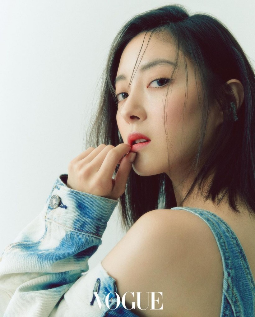 Lee Se Young Mesmerizes in Denim Fashion for Vogue Korea February 2022 Issue