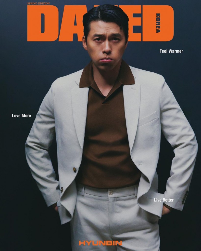 Hyun Bin forn Dazed Magazine