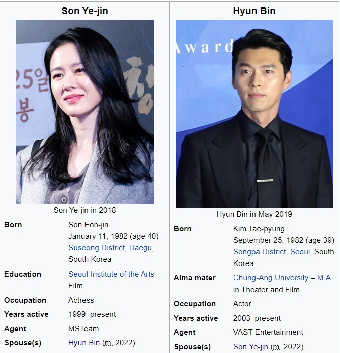 Wikipedia Changes Hyun Bin, Son Ye Jin’s Marital Statuses As They Officially Tie The Knot
