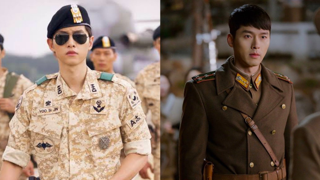Descendants of the sun Song Joong Ki with the same military uniform cosplay