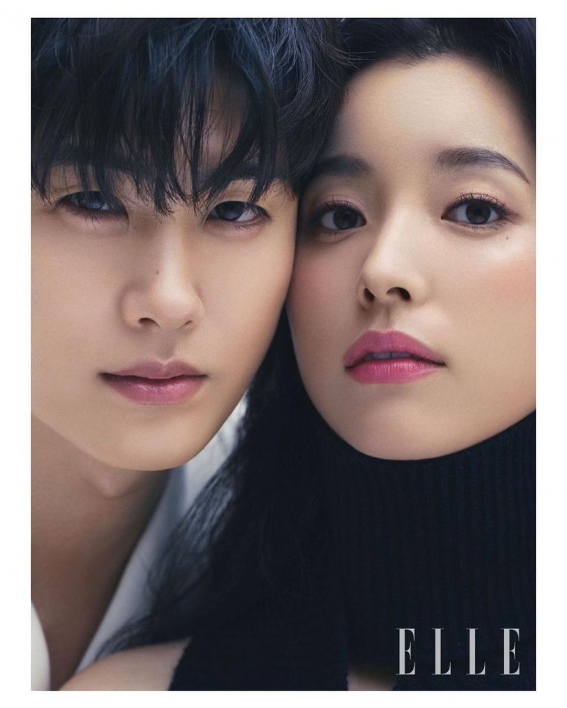 Park Hyung Sik and Han Hyoo Joo for Elle