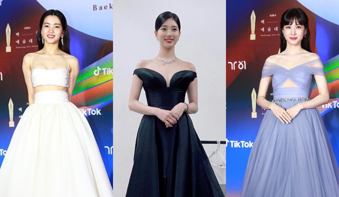 Stars Dazzle On The 55th Baeksang Arts Awards Red Carpet