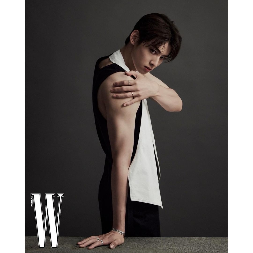 Cha Eun Woo Flaunts Dapper Looks In Recent Vogue Korea Pictorial