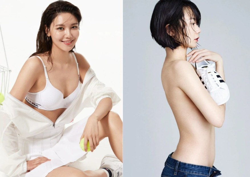 K-drama Stars Who Once Posed For Underwear CFs: Bae Doona, Gong Yoo, Hyun  Bin, More | KDramaStars