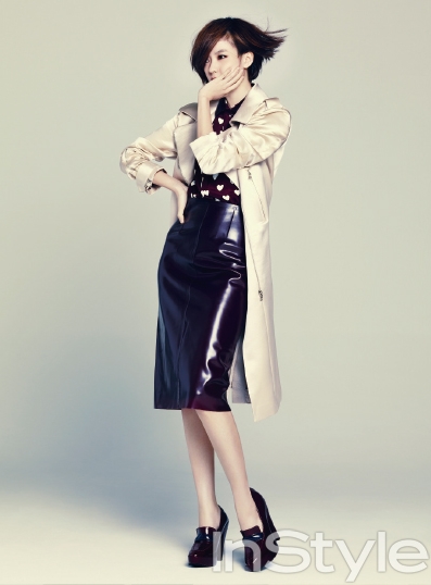 Han Hyo Joo's Fall Photo Shoot for InStyle Magazine | KDramaStars
