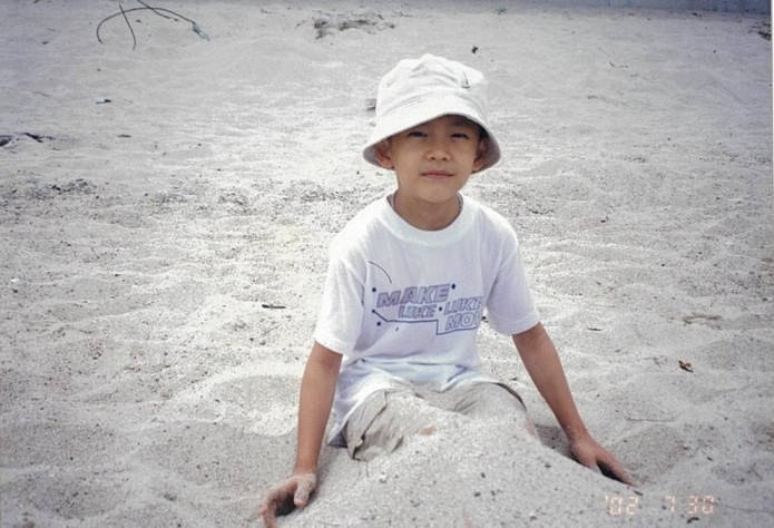 Kang Tae Oh Childhood Pictures