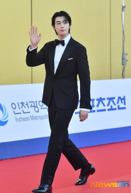 230719 Cha Eunwoo at the 2nd Blue Dragon Series Awards Red Carpet