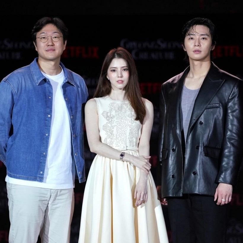 Director Jung Dong-yoon, Han So-hee and Park Seo-joon