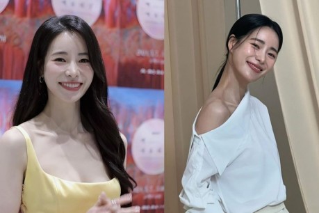 Dispatch Spots Actress Lim Ji Yeon in Wedding-Style Dress at Jewelry Event