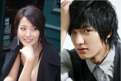 Kim Hee Sun and Lee Min Ho
