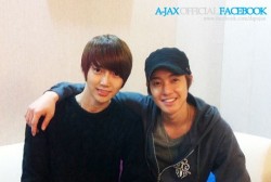 Jae Hyung and Kim Hyun Joong