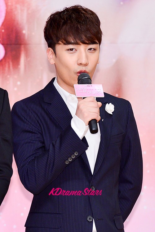 Big Bang's Seungri Attends SBS New Drama 'Angel Eyes' Press Conference ...