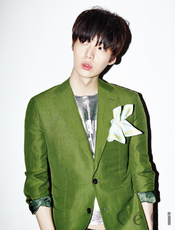 Ahn Jae Hyun (You Who Came From the Stars) for Ceci Magazine April