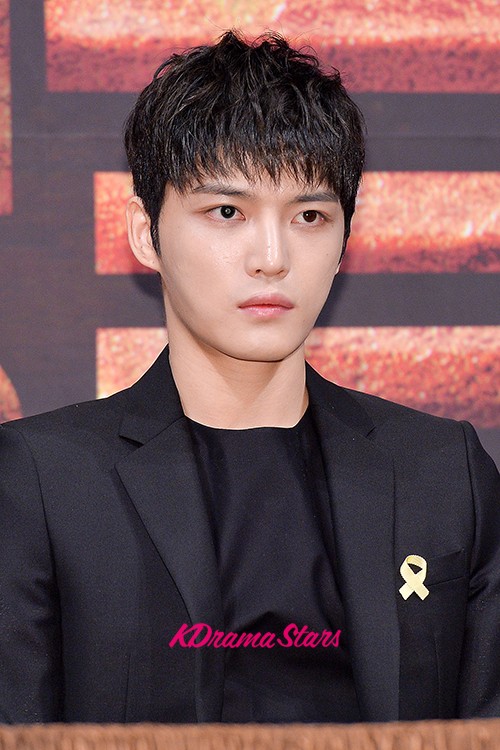 JYJ's Kim Jaejoong Attends MBC Drama 'Triangle' Press Conference