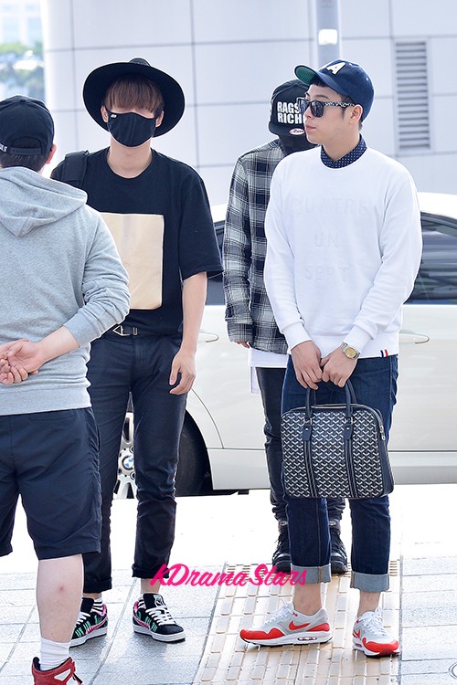 Block B at Incheon Airport heading to Russia for Fanmeeting Showcase ...